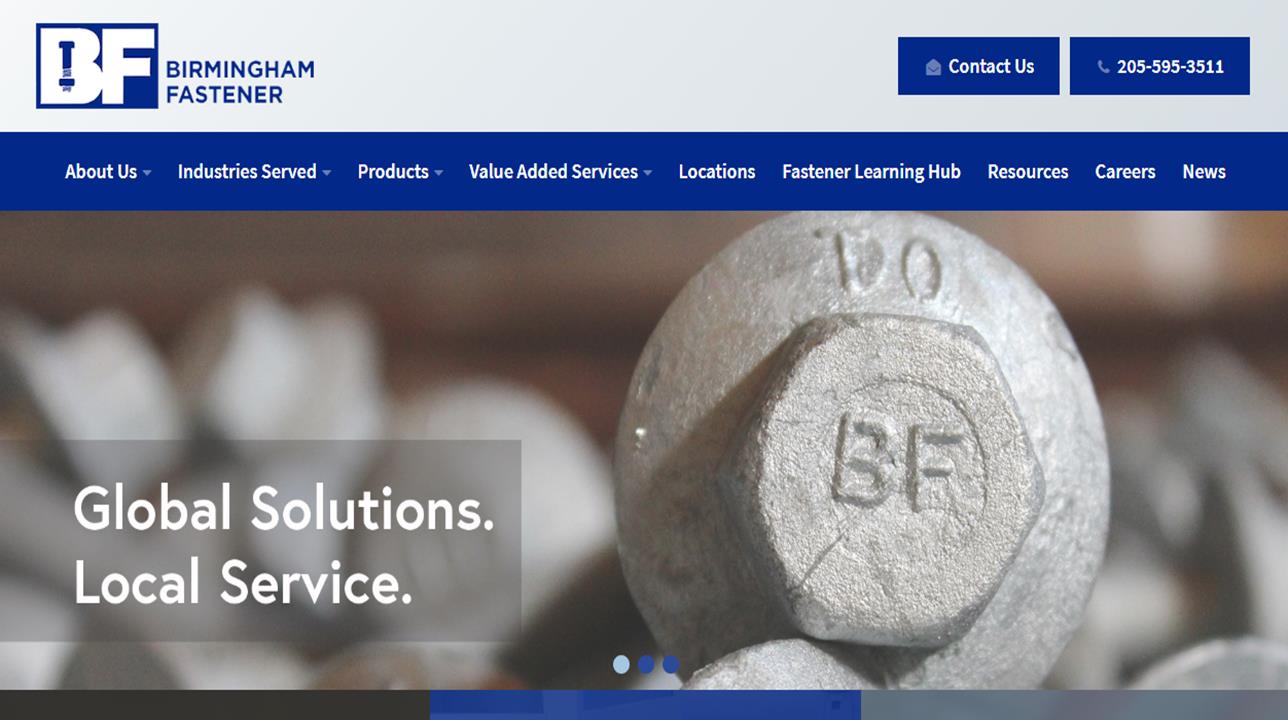 Birmingham Fastener Manufacturing | Industrial Bolts